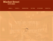 Tablet Screenshot of marketstreetkitchen.com